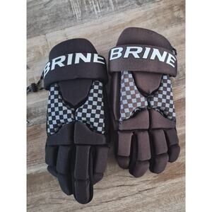 Brine Mogul Checkered 13" Lacrosse Gloves PREOWNED